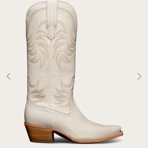 Tecovas Annie Tall Cowgirl Boot, Bone, Size 7